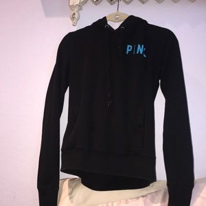 VS pink black hoodie size s